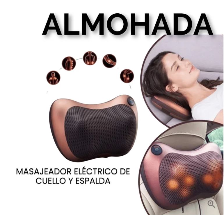 ALMOHADA MASAJEADOR ELECTRICO