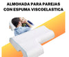 ALMOHADA PARA PAREJAS CON ESPUMA VISCOELASTICA(BRAZO IZQUIERDO)